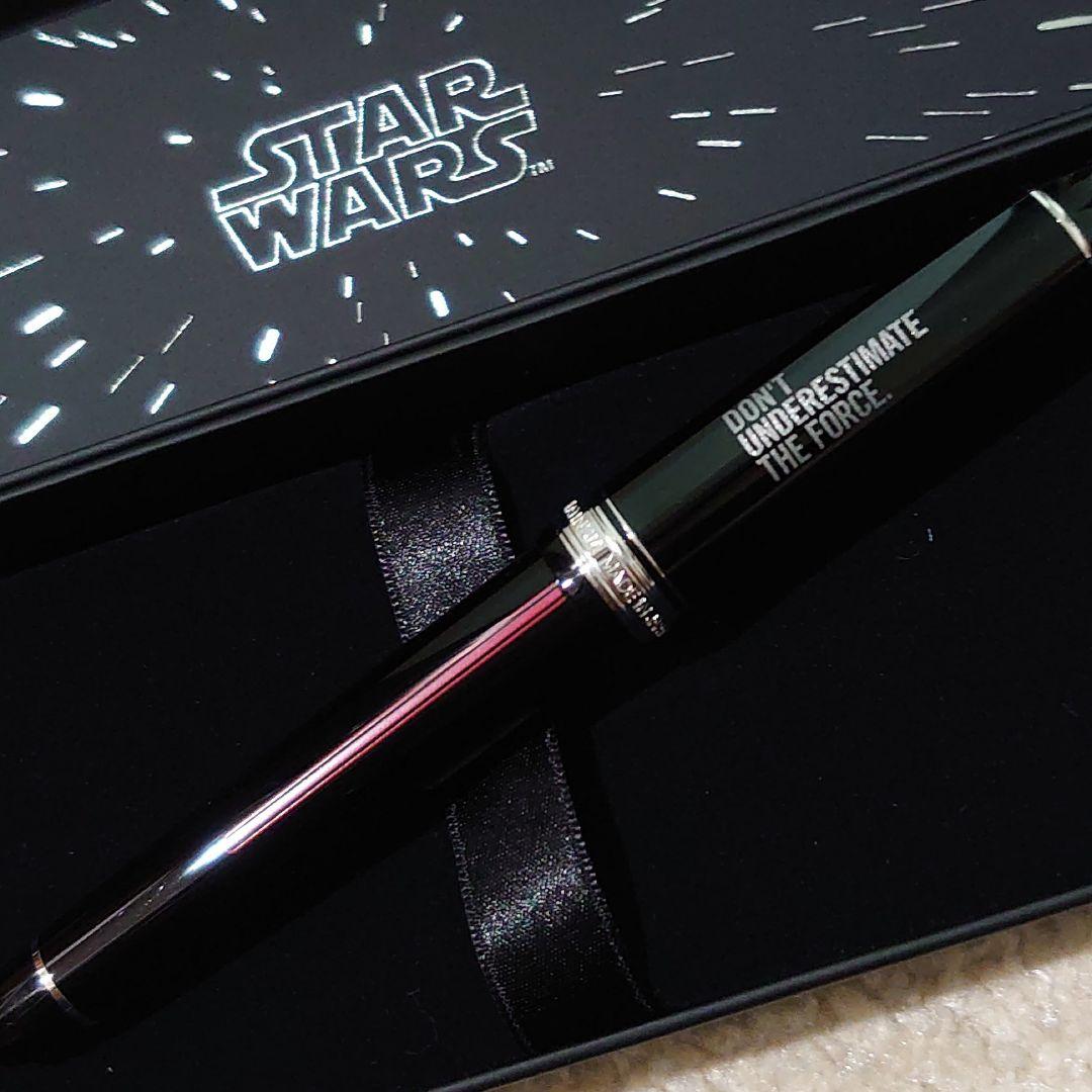 PLATINUM スターウォーズ万年筆　フォースダース・ベイダー 細字#2-2