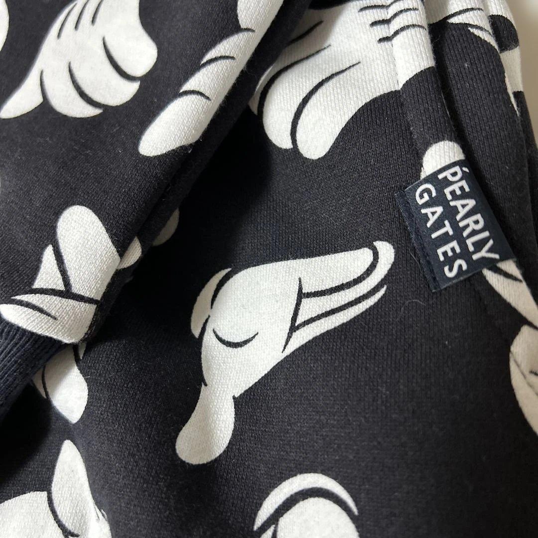 パーリーゲイツ ☆新品タグ付き☆レディース１　裏起毛パーカー　ミッキーコラボ