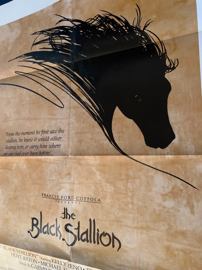 ワイルドブラックTHE BLACK STALLION USオリジナル映画ポスター