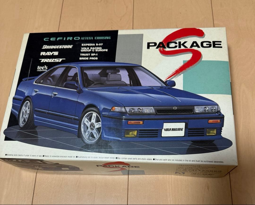 絶品 アオシマ 日産 セフィーロ A31 ブラモデル Sパッケージ