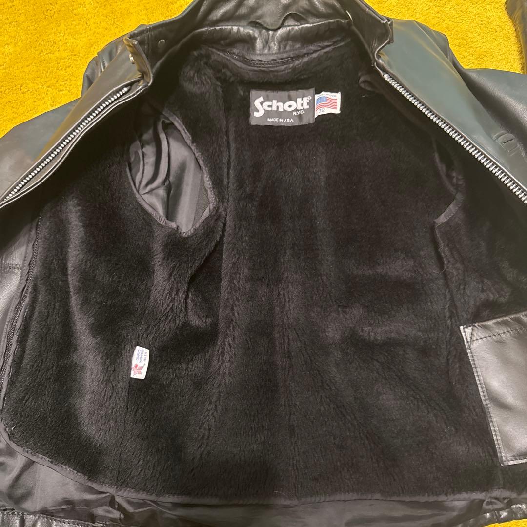 【即購入可】schott シングルライダース　641 32インチ