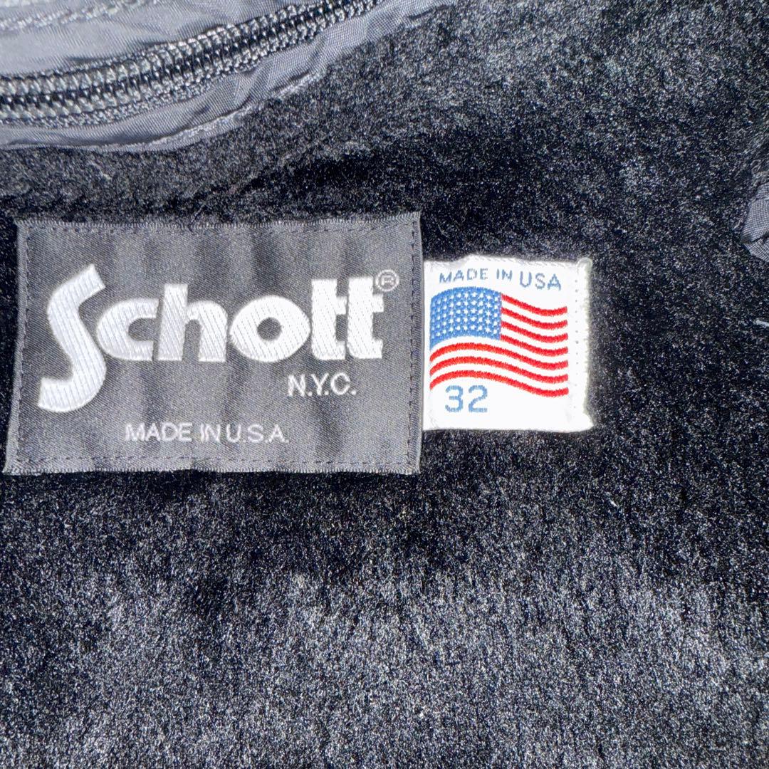 【即購入可】schott シングルライダース　641 32インチ