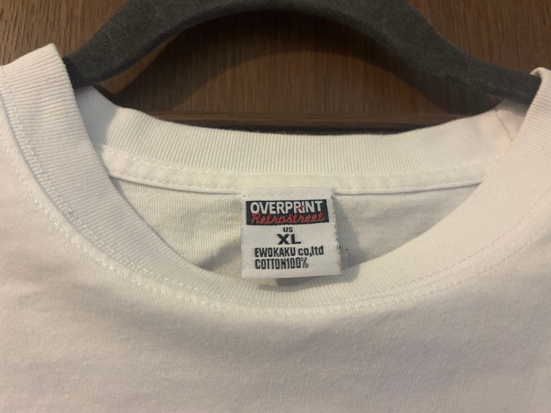 over print EYES LS Tee *東京上空 XLサイズ眠岸ぷりん