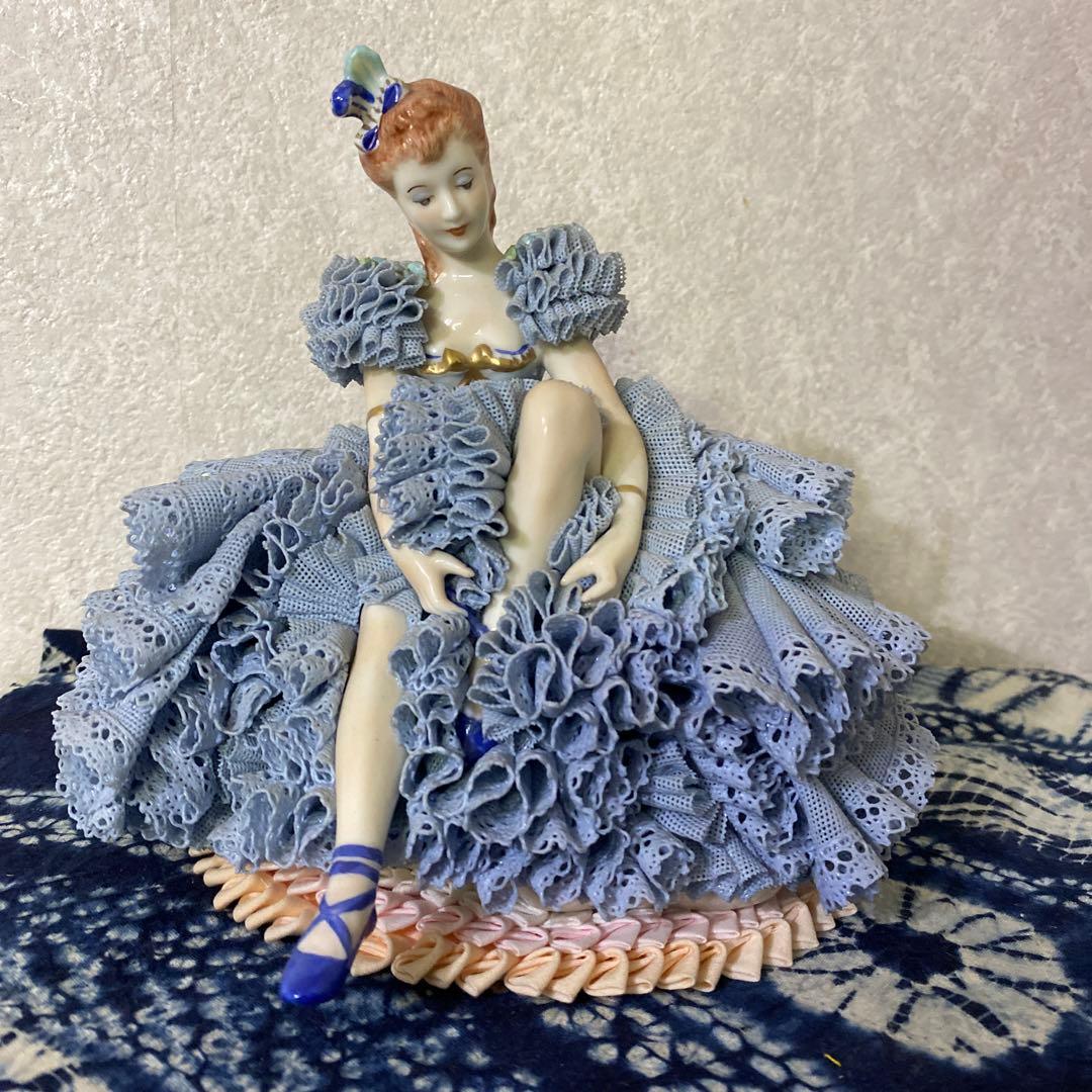 アイリッシュドレスデン　バレリーナ　ブルー