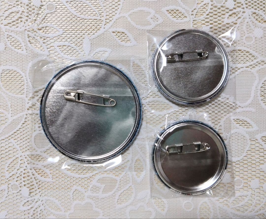 家庭教師ヒットマンREBORN スクアーロ 缶バッジ 3点