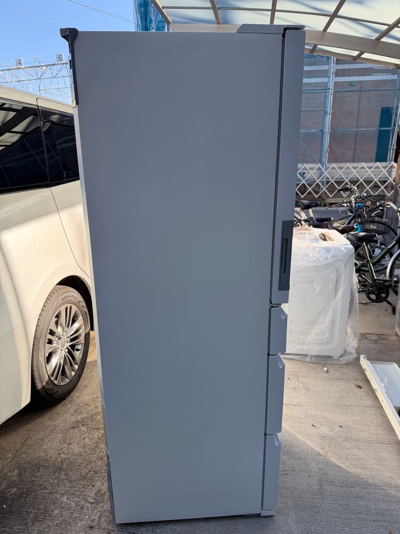 SHARP 5ドア冷蔵庫 SJ-GW41F-W 412L どっちでもドア