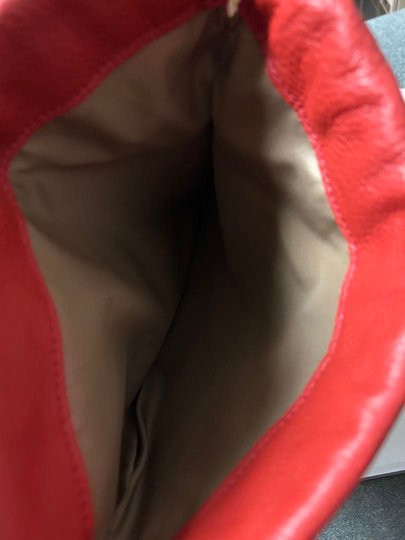 ソメス SOMES ピッコラ キンチャク バッグ 巾着 レザー 牛革