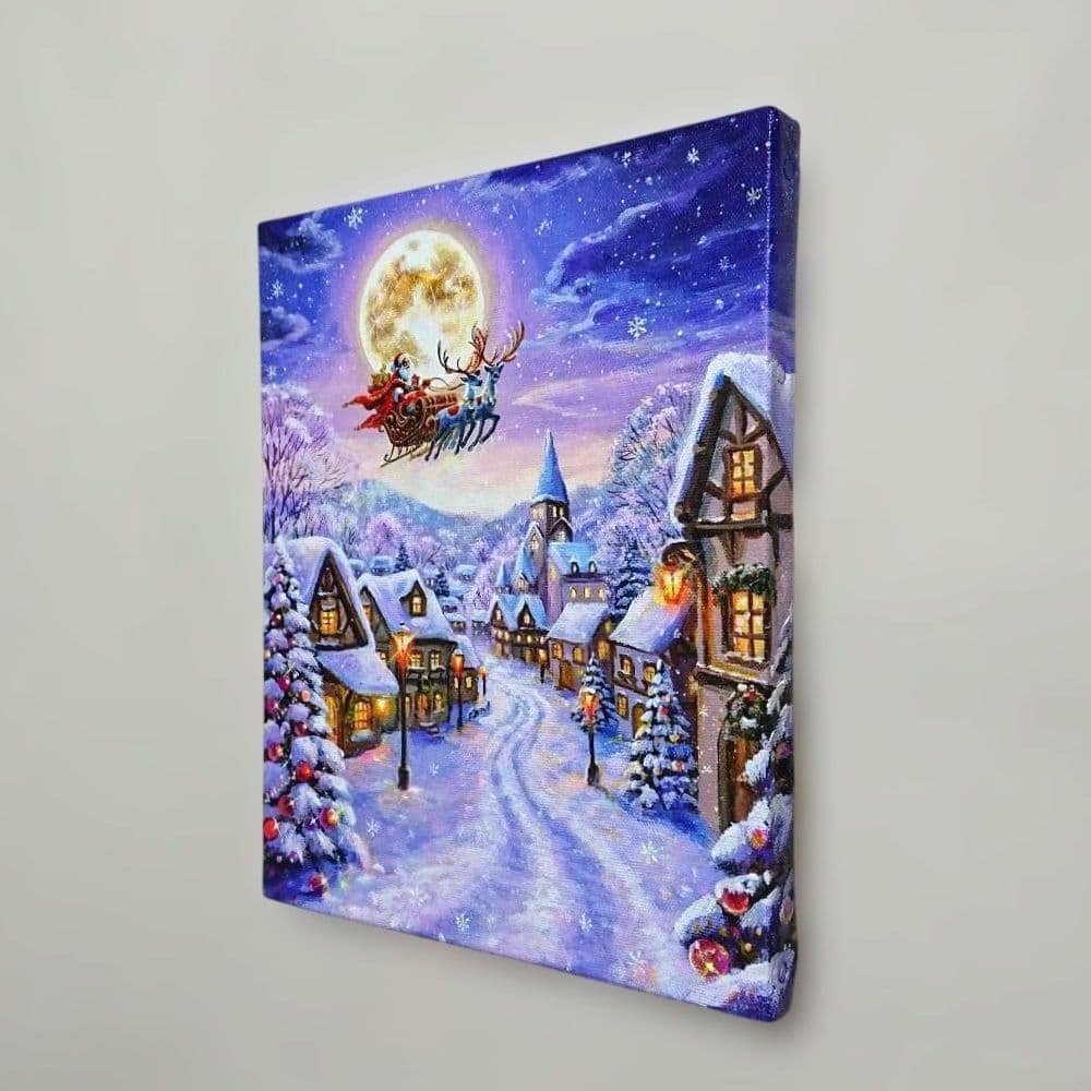 め*か様 【雪の降る日】アクリル画 F3 風景画 絵画