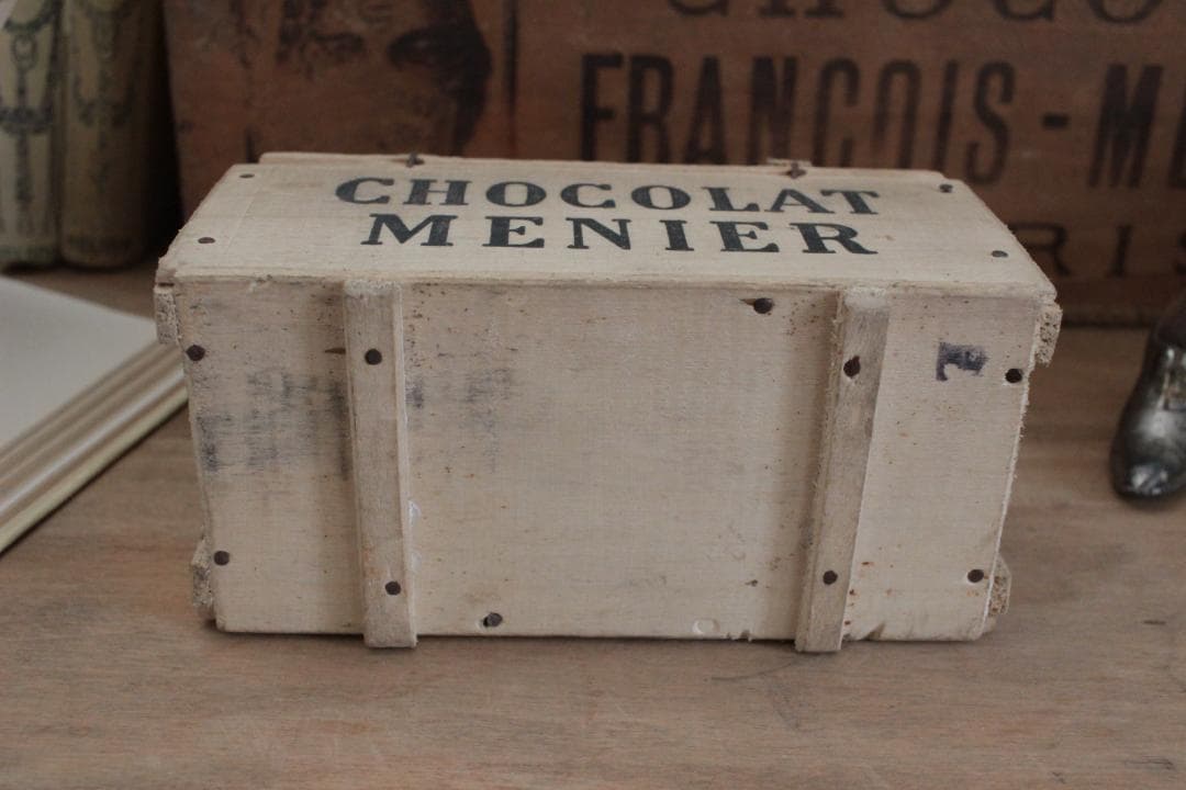 再入荷！美品ショコラティエ『ショコラムニエ』の木箱/ドール・アンティーク