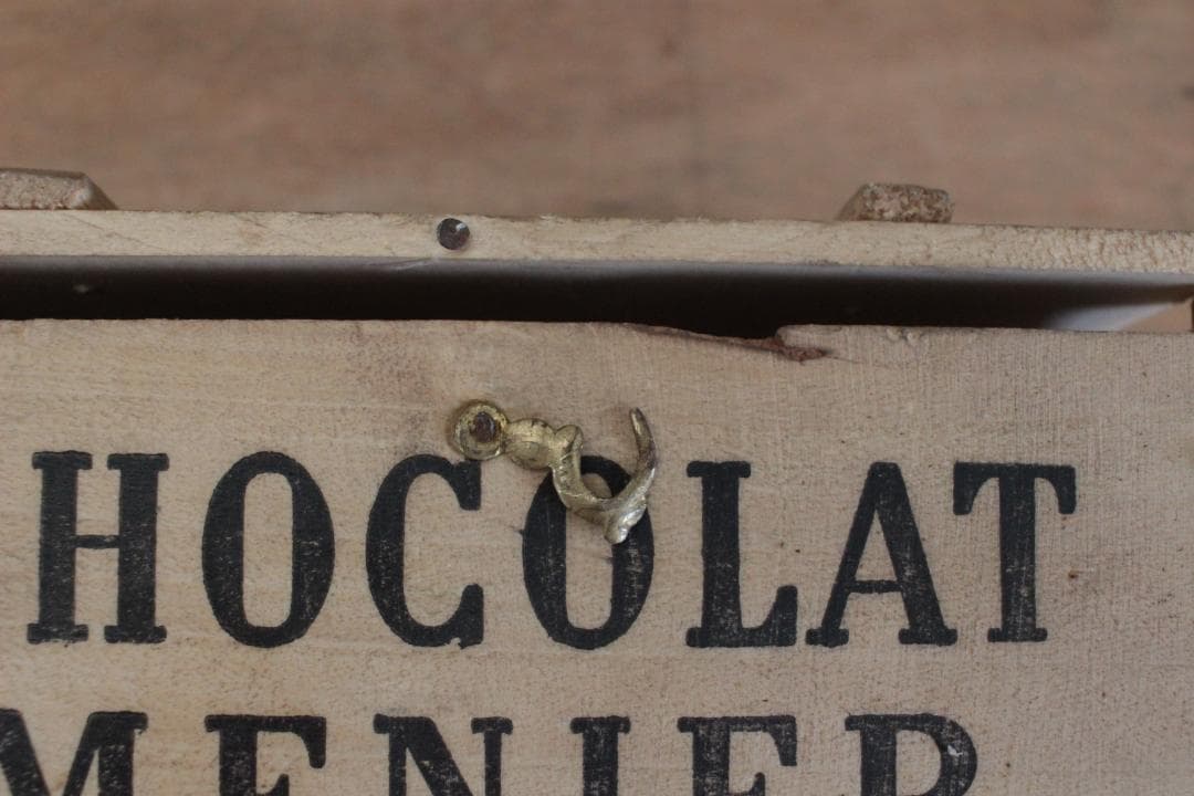 再入荷！美品ショコラティエ『ショコラムニエ』の木箱/ドール・アンティーク