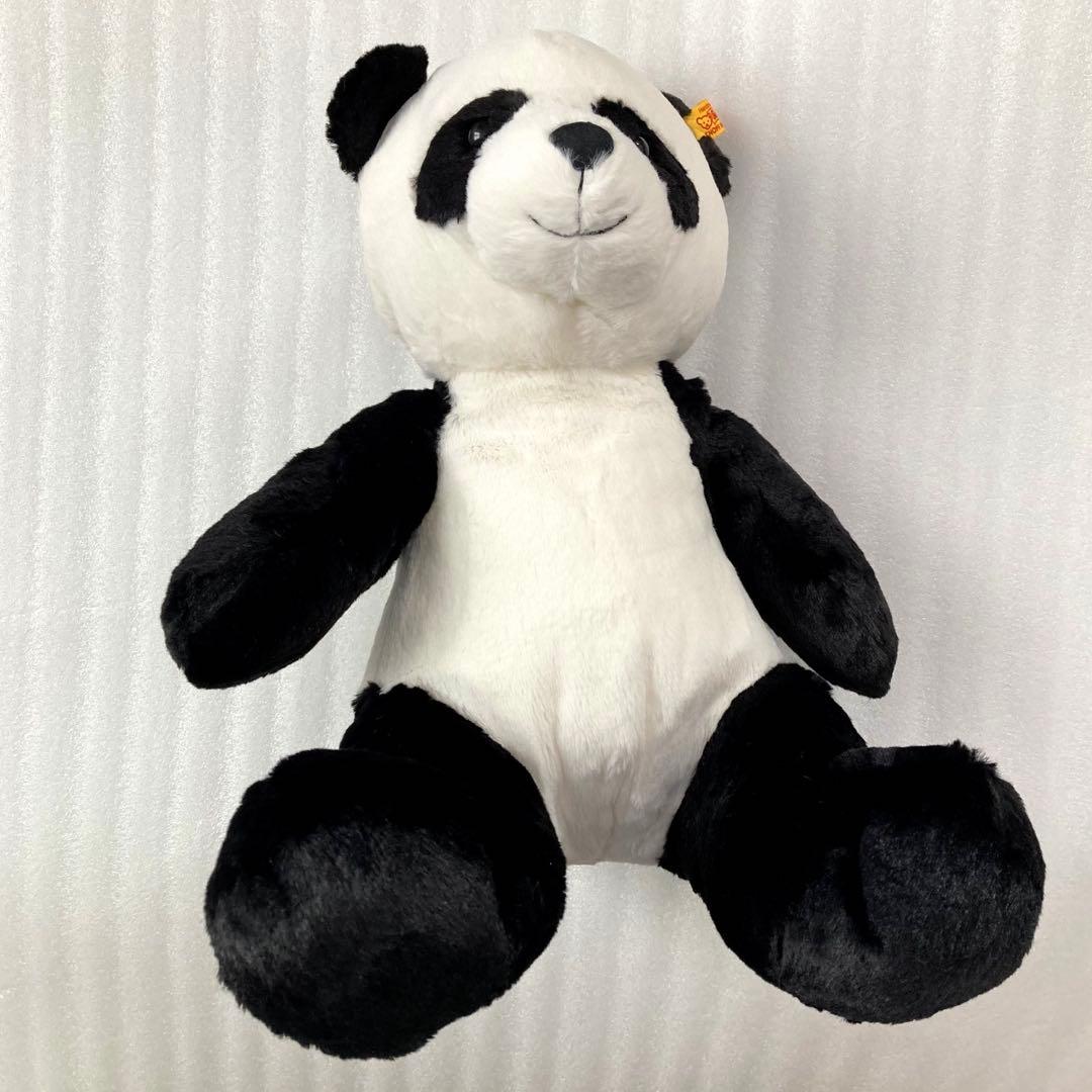 新品 38cm シュタイフ ぬいぐるみ パンダ ミン ming カドリーフレンズ