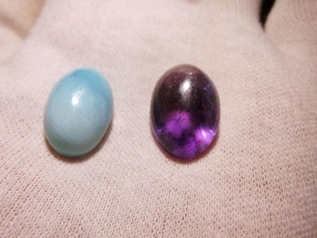 【天然石 ルース 】8石 セット ラリマー シトリン トルマリン カイヤナイト