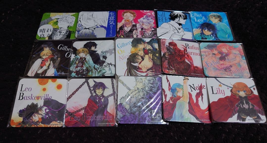 PandoraHearts ヴァニタスの手記 コースター セット