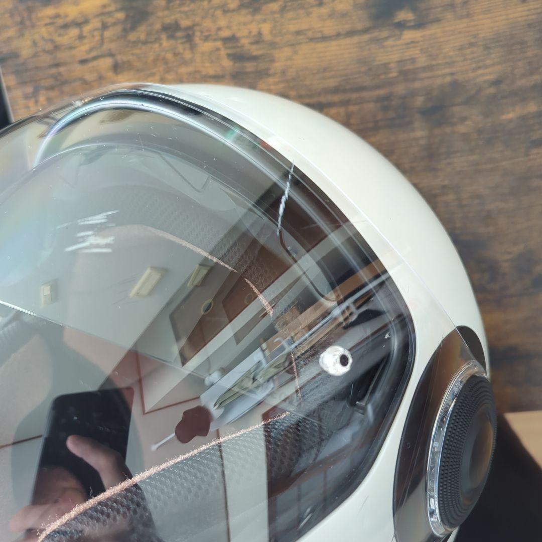 YAMAHA YJ-22 ZENITH ジェットヘルメット Lサイズ ホワイト