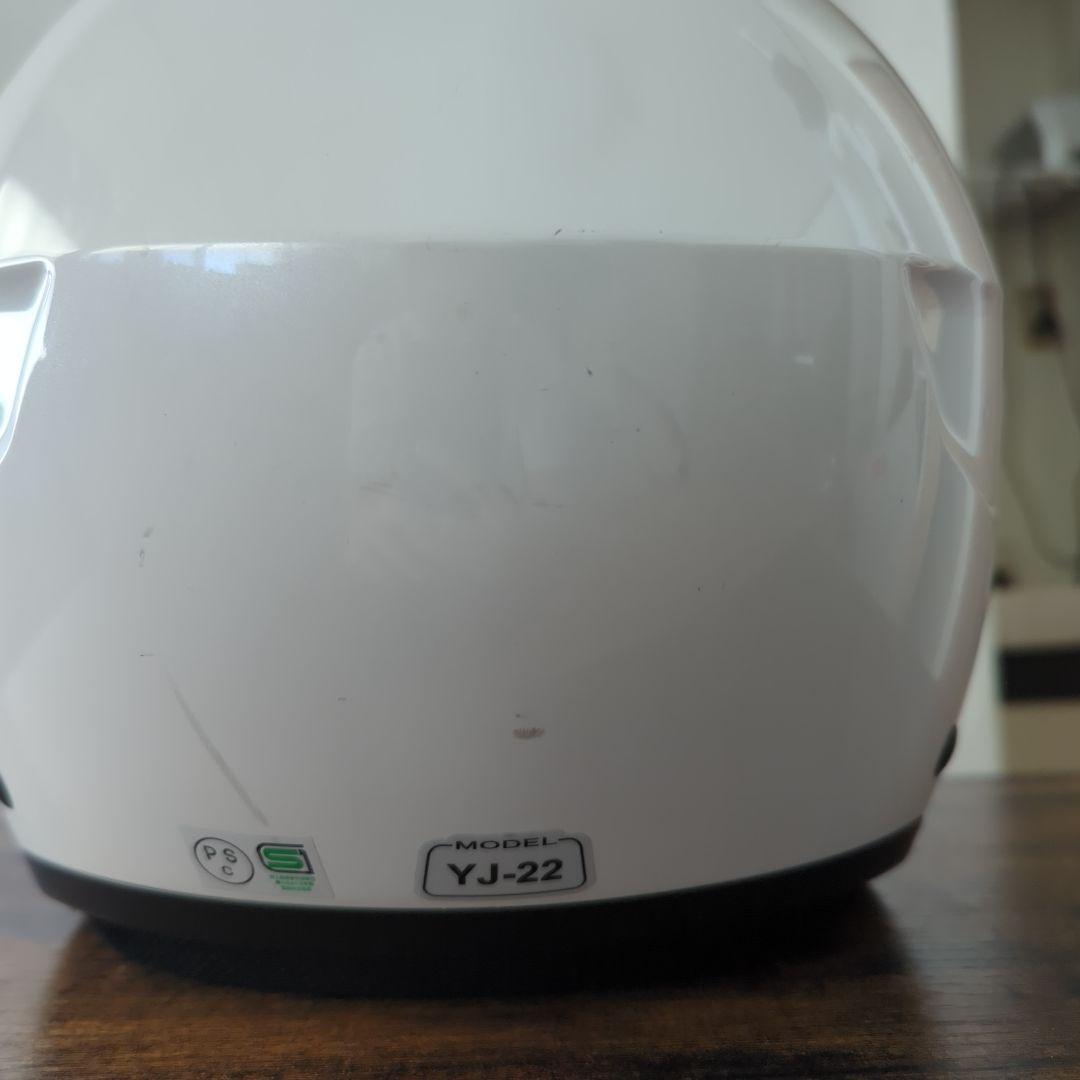 YAMAHA YJ-22 ZENITH ジェットヘルメット Lサイズ ホワイト