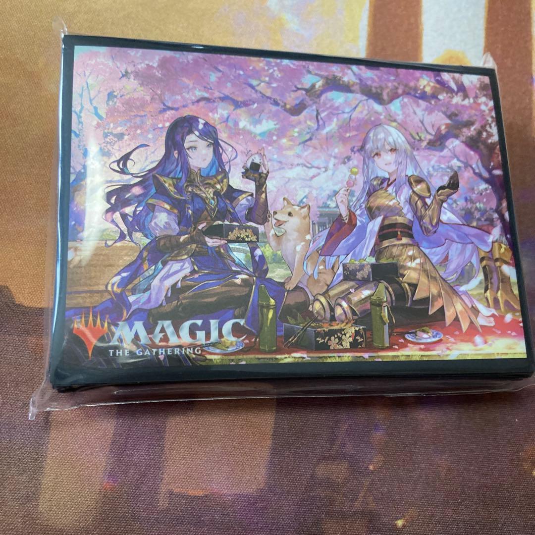 あ*こ様 MTG 放浪皇のお花見　放浪皇&ナーセット スリーブ　50枚入り　2個