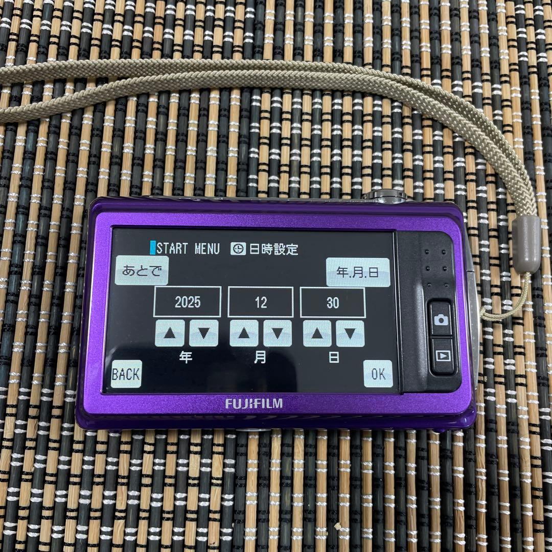 FUJIFILM FINEPIX Z90 パープル　バッテリー、SDカード付き