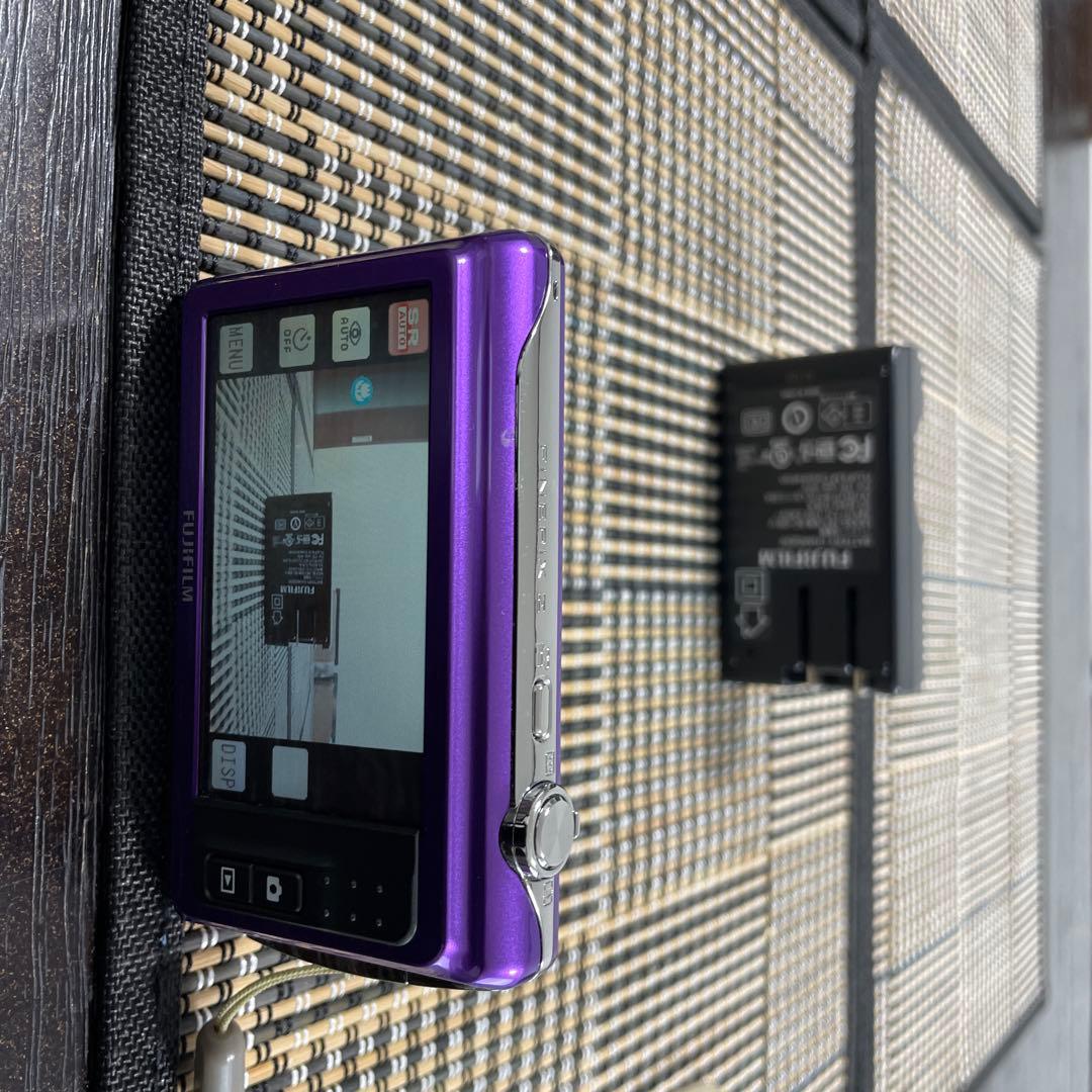 FUJIFILM FINEPIX Z90 パープル　バッテリー、SDカード付き