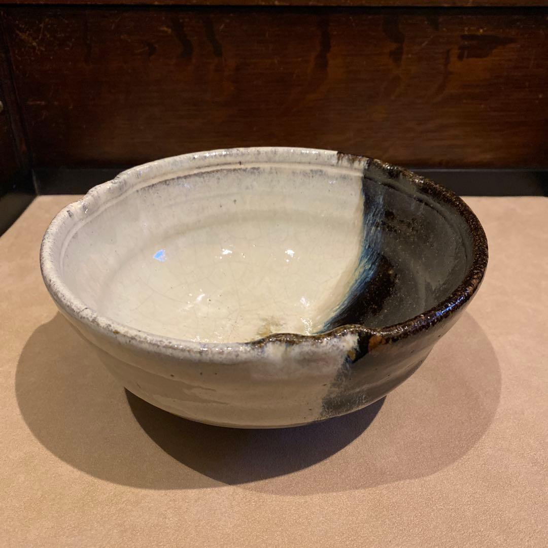 岡本作礼　唐津焼　朝鮮唐津　鉢　新品未使用　作家物　陶芸　焼き物