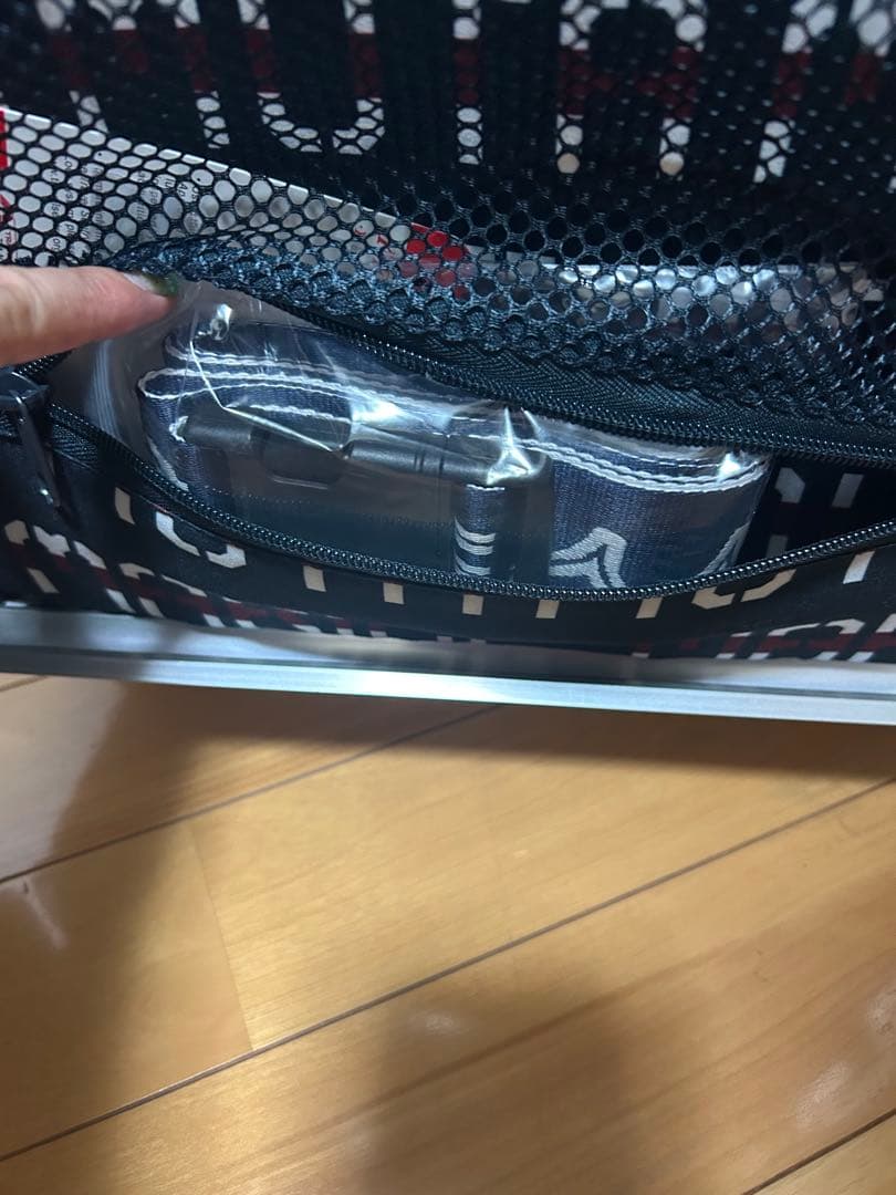 ムータマリン スーツケース アルミニウム60L トラベルポーチ8点セット付き