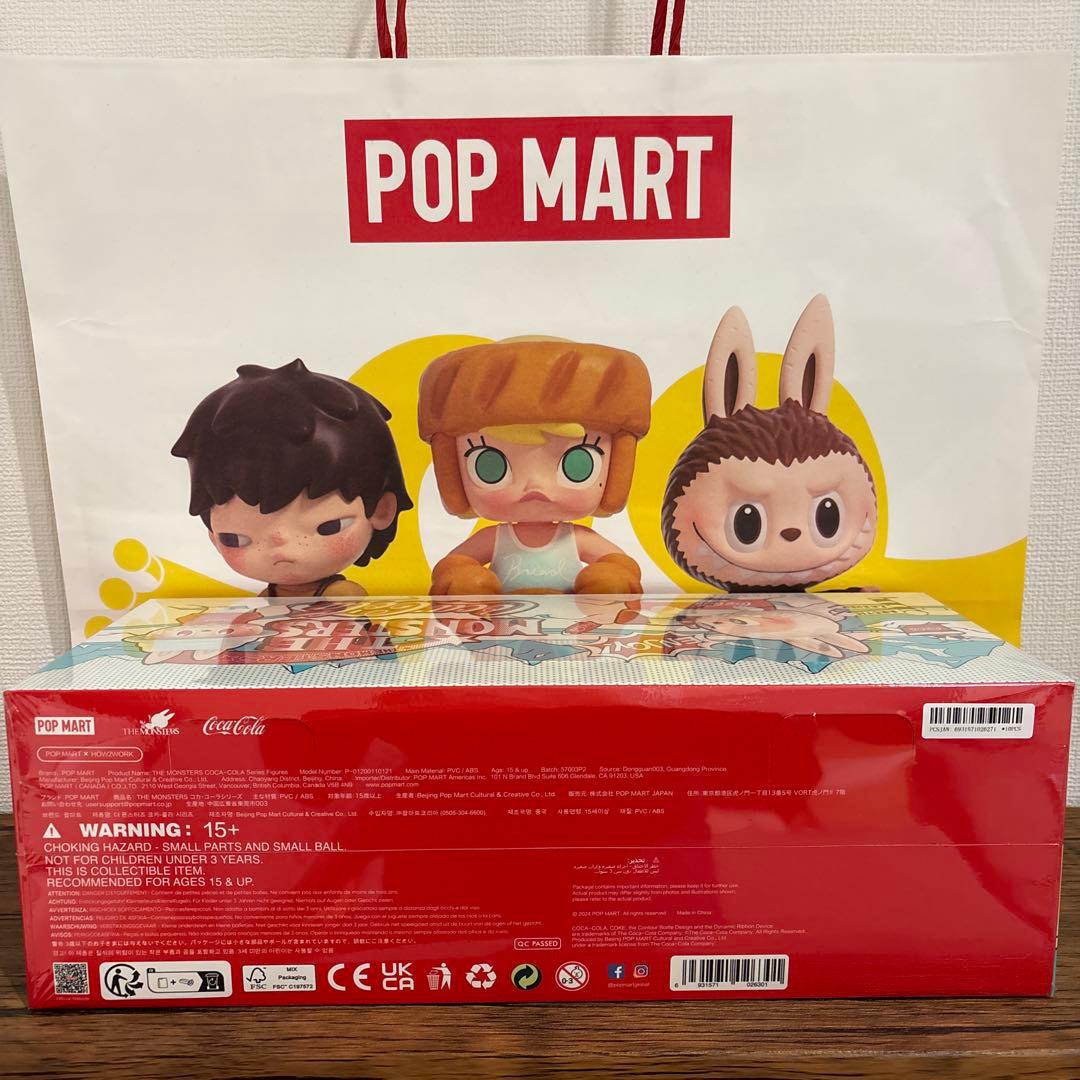 POP MART コカ・コーラ モンスターズ　フィギュア 1box