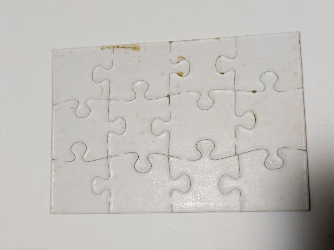 任天堂　ファミコン　当時物　ジグソーパズル　ミニ　12ピース　昭和レトロ