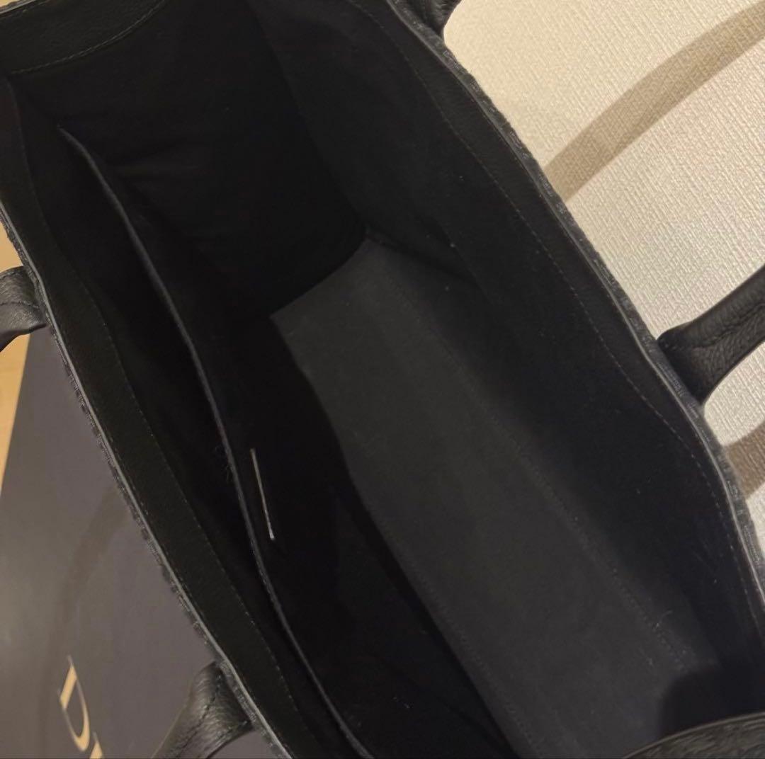 Dior サファリ トートバッグ ロゴ 正規品 ブラック オブリーク