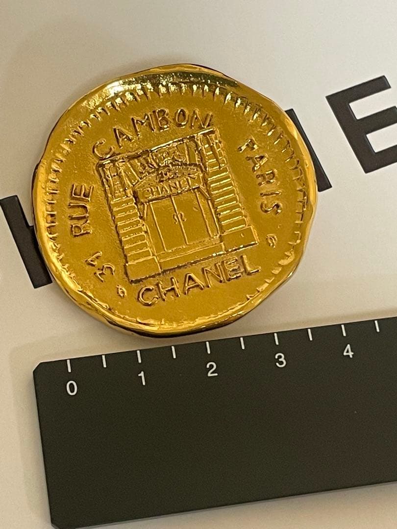 CHANEL 31 RUE CAMBON シャネル 1131 ゴールド ブローチ