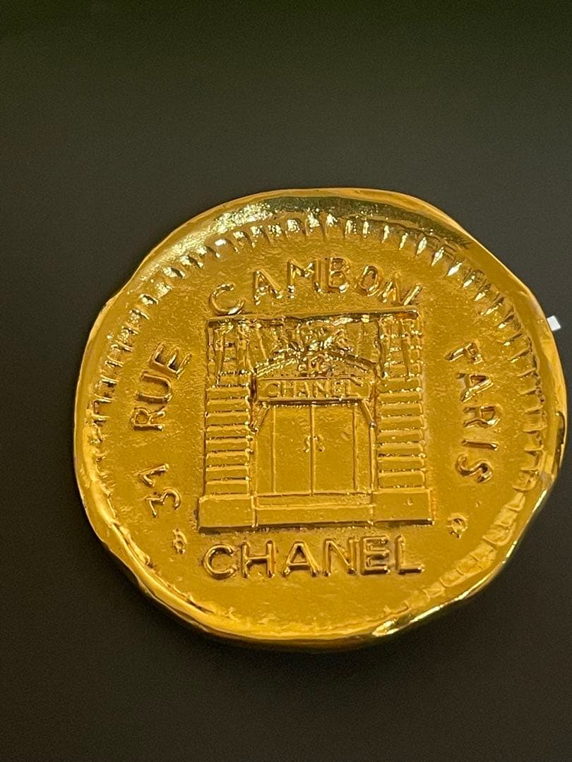 CHANEL 31 RUE CAMBON シャネル 1131 ゴールド ブローチ