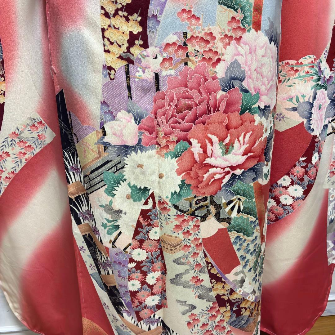 〖ミ様〗【振袖フルセット】+着付小物セット 束ね熨斗 豪華古典柄 7点セット