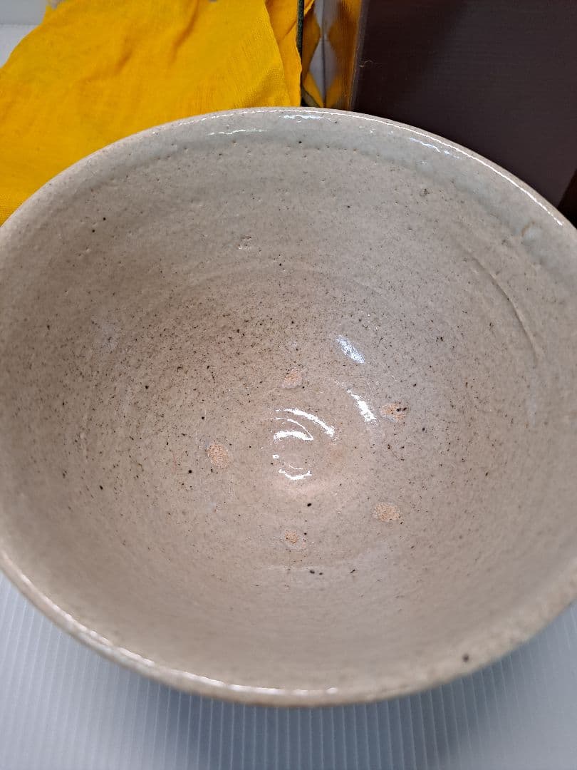 李氏朝鮮時代 李朝期 井戸茶碗 高麗茶碗 梅花皮高台 古渡り茶碗