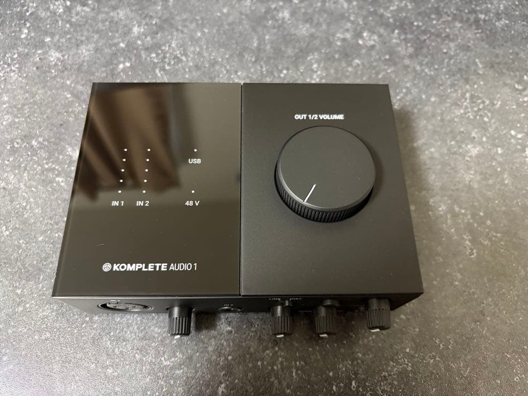 【ほぼ新品】komplete audio1（動作確認のみ）