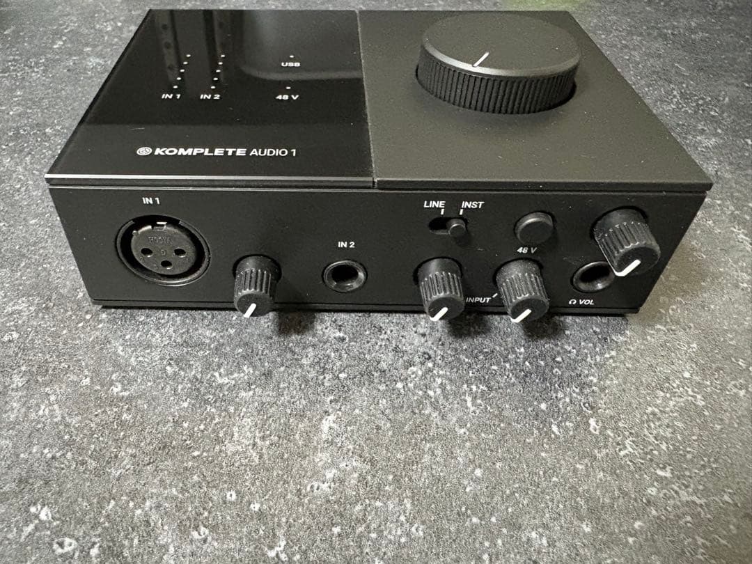 【ほぼ新品】komplete audio1（動作確認のみ）