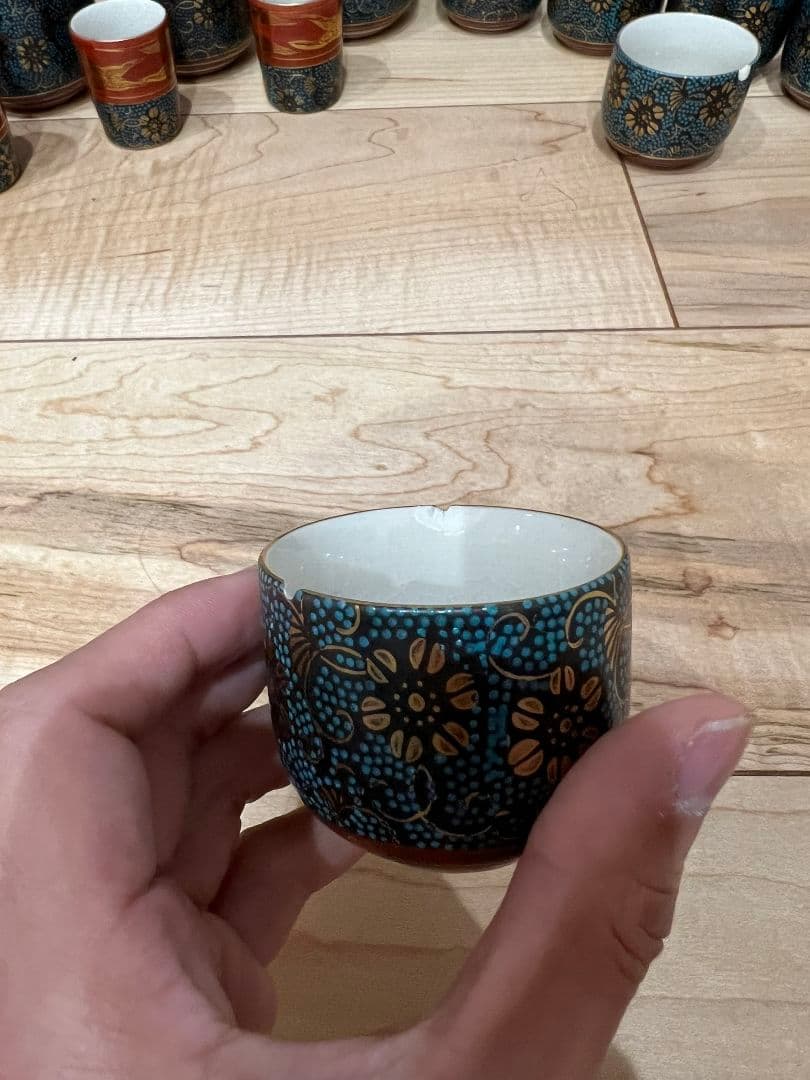 九谷焼 お猪口  とっくり