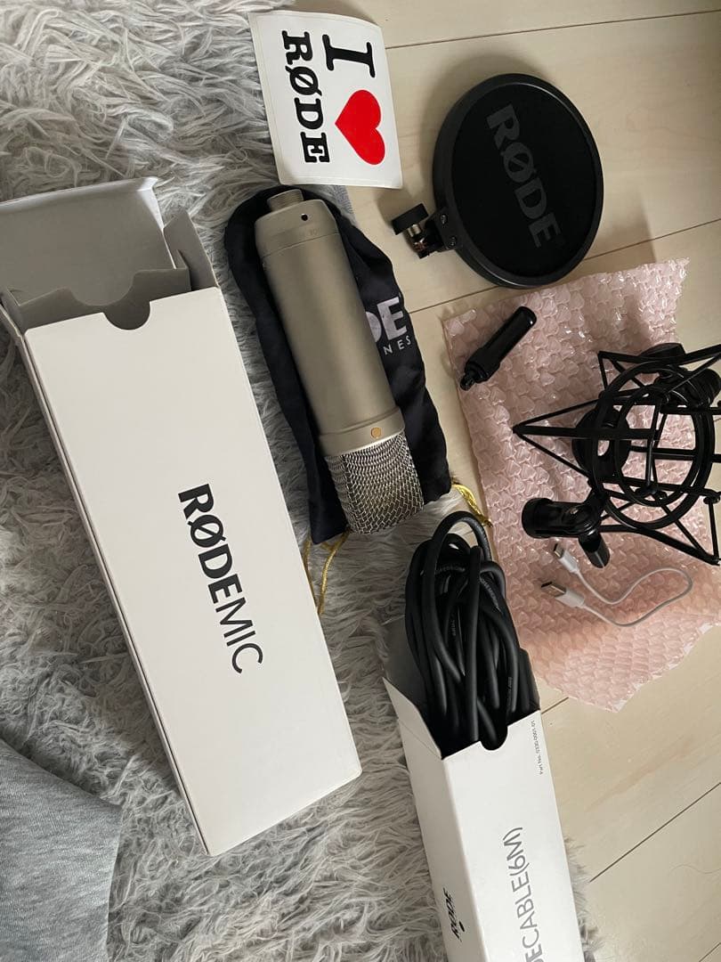 ほぼ未使用　RØDE NT1-A コンデンサーマイク