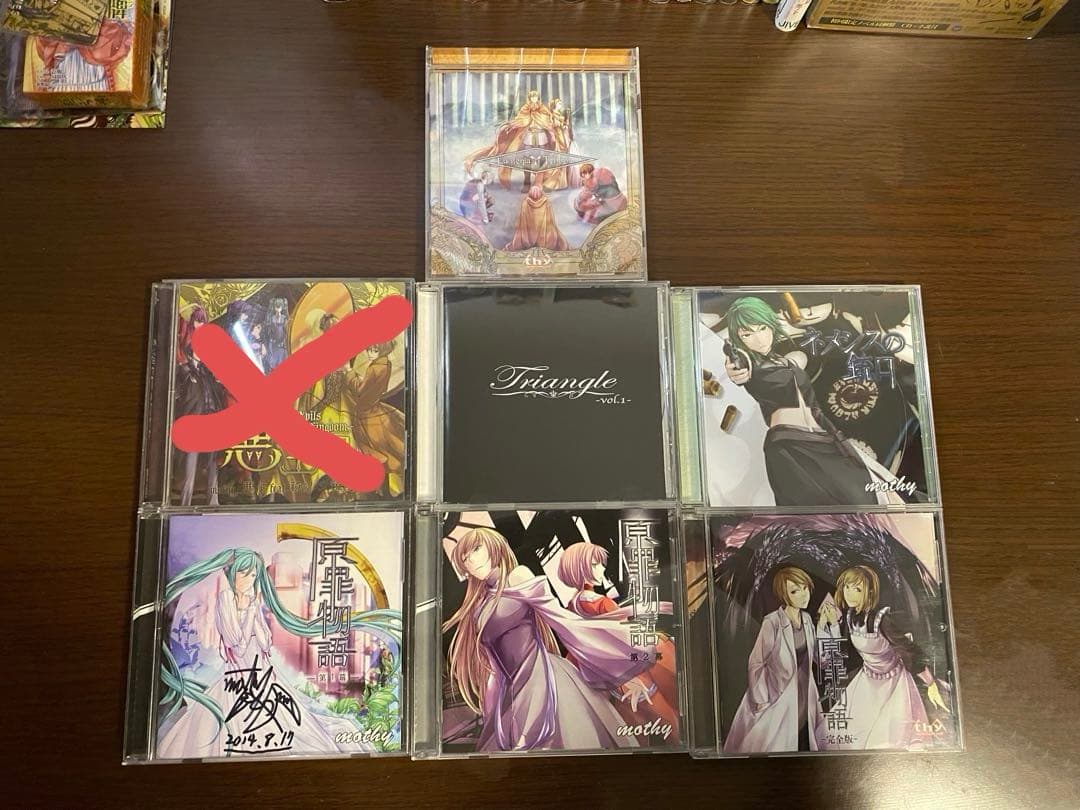 【サイン有】mothy_悪ノP悪ノシリーズ小説漫画CD初回特典グッズセット