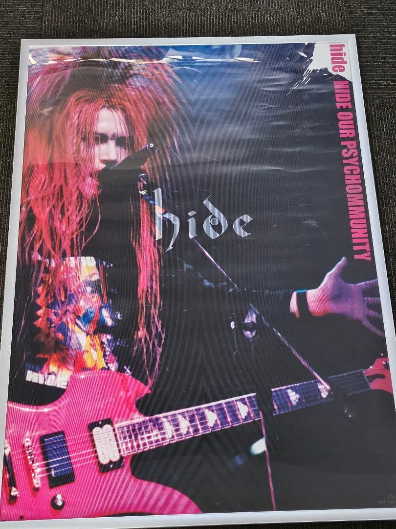 hide PSYCHOMMUNITY ポスター　X JAPAN