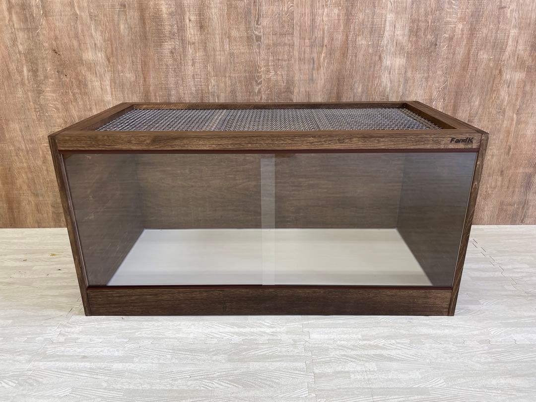 ＦandＫ爬虫類木製ケージ　900×450×450