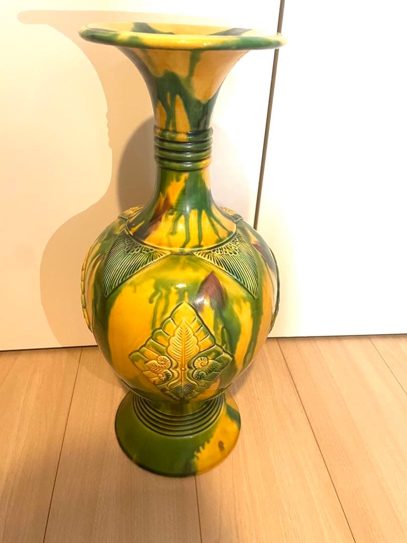 嘉助　アンティーク　花瓶