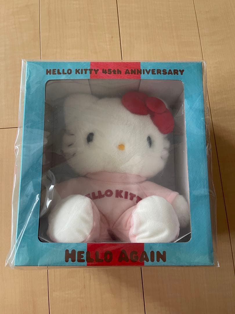 レア品　HELLO KITTY 45th ANNIVERSARY ぬいぐるみ