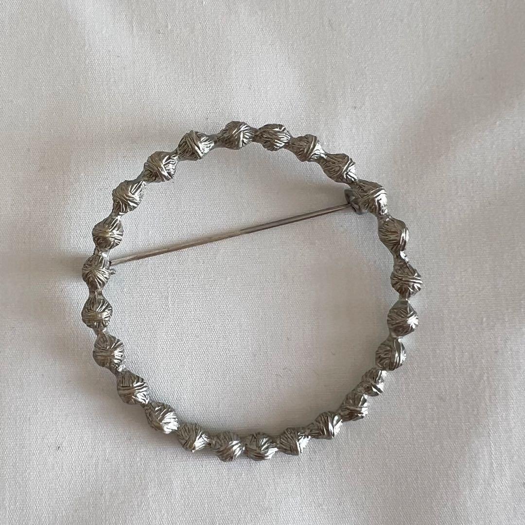 minä perhonen タンバリン　ブローチ