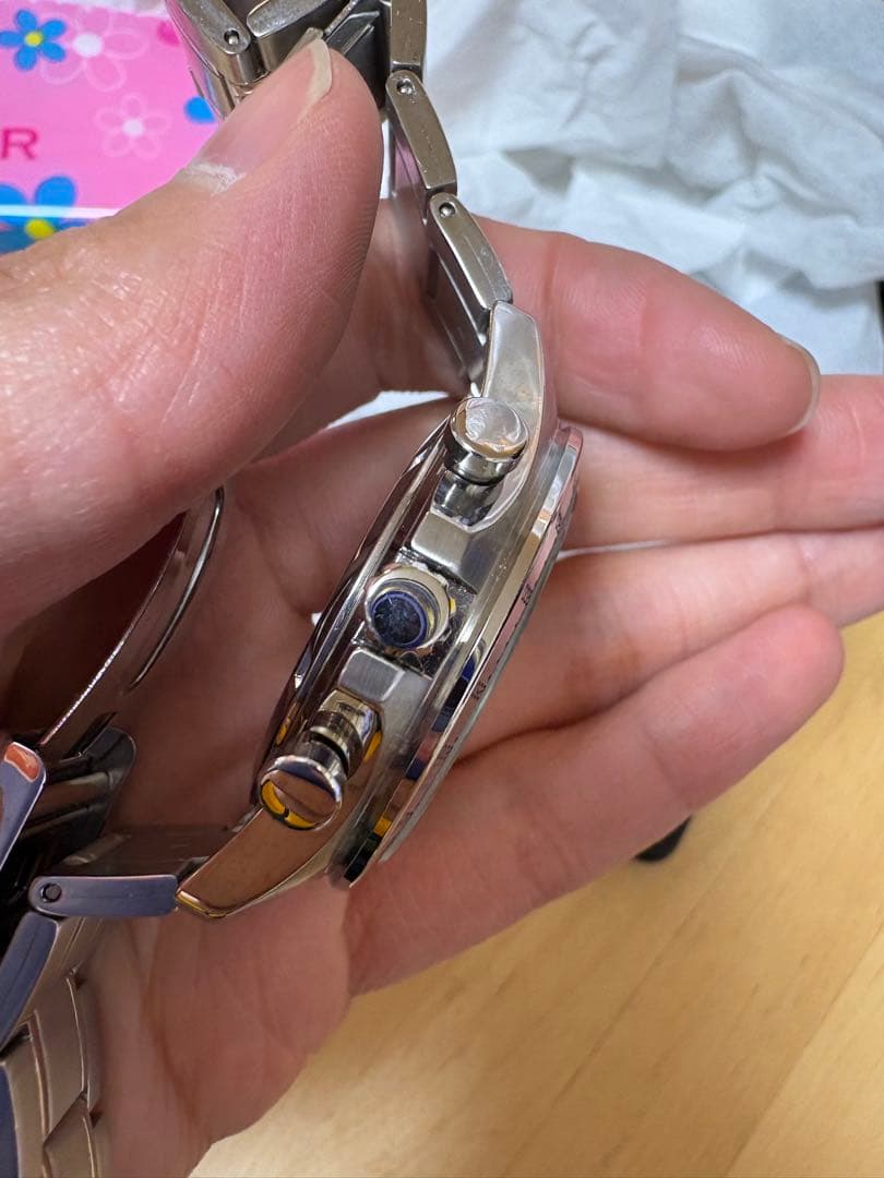 【SEIKO】クロノグラフ 腕時計 8T63 SBTR009 クォーツ メンズ