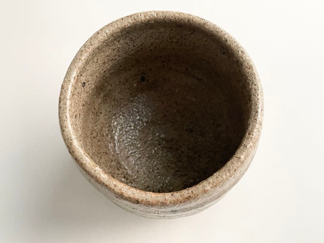 陶芸家　テーラー　上口愚朗　雲谷斎　筒茶碗　抹茶碗　箱なし