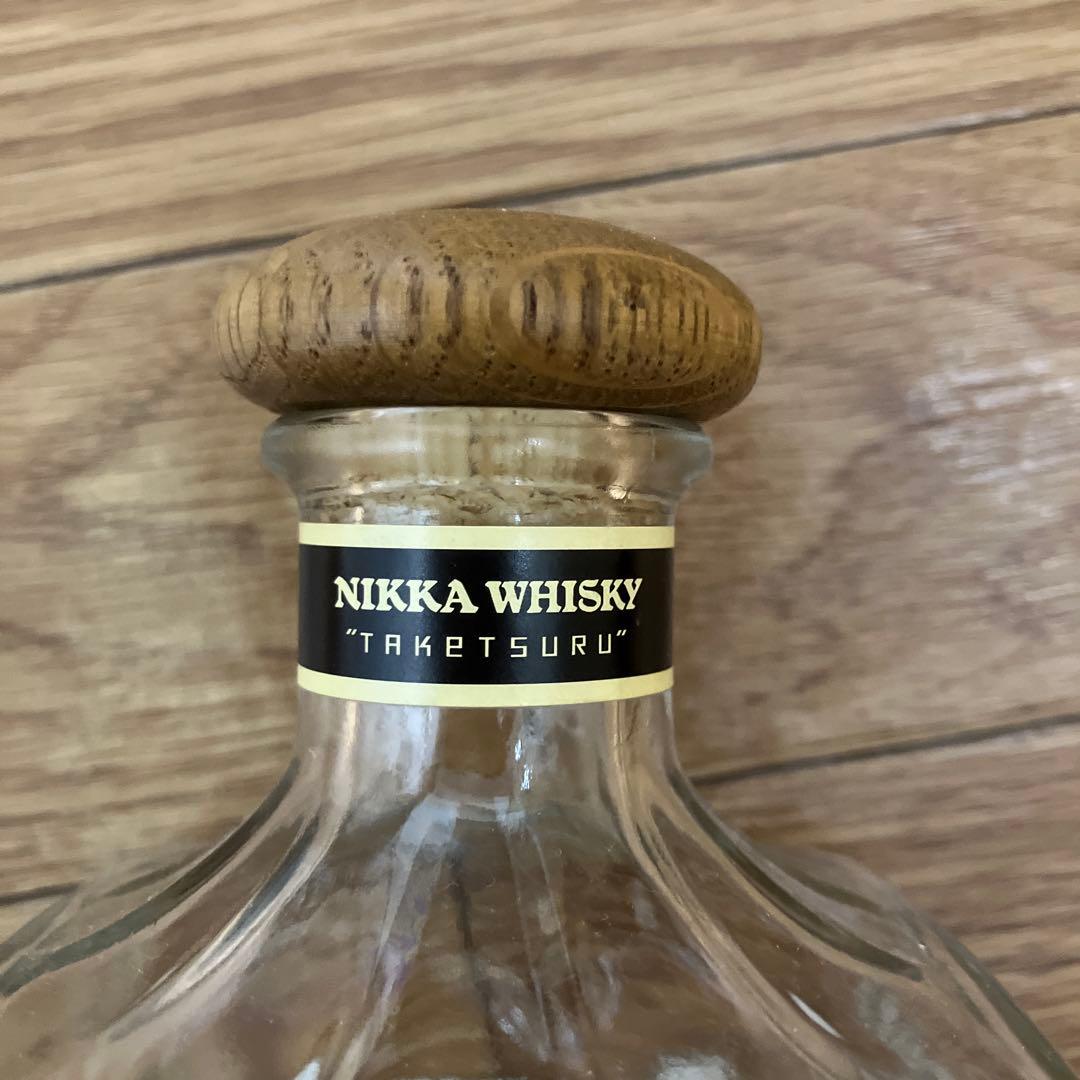 アサヒビール ニッカ 竹鶴12年ピュアモルト 空き瓶のみ 未洗浄