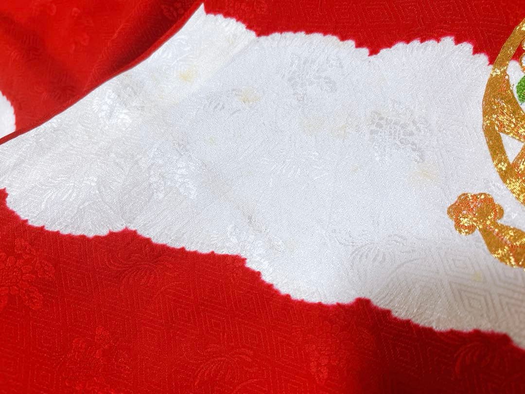 総絞り被布♡七五三　3歳　女の子　セット　一式　駒刺繍