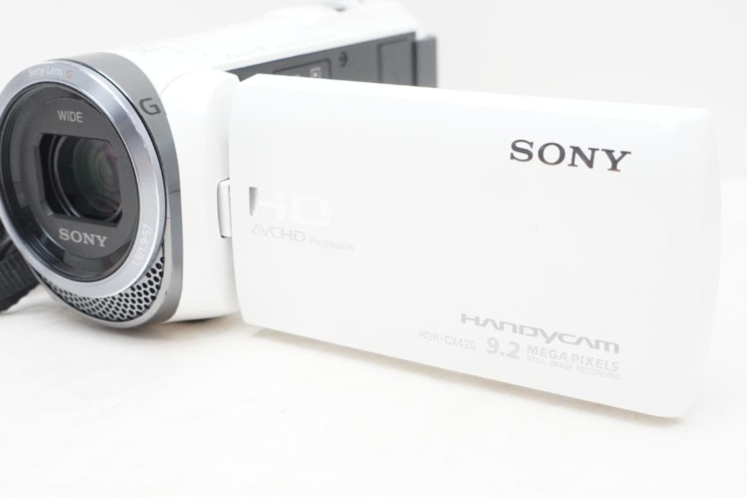 SONY HDR-CX420 ホワイト