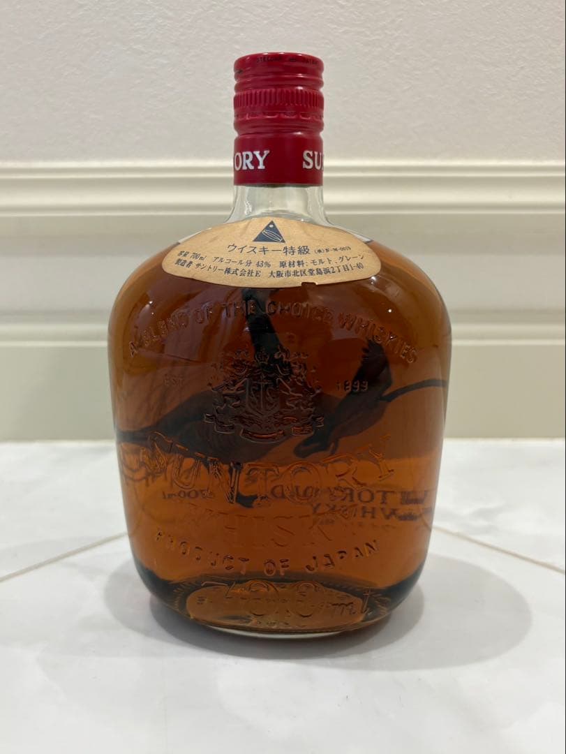 サントリー オールド ウイスキー 特級 EXPO'85 バードラベル