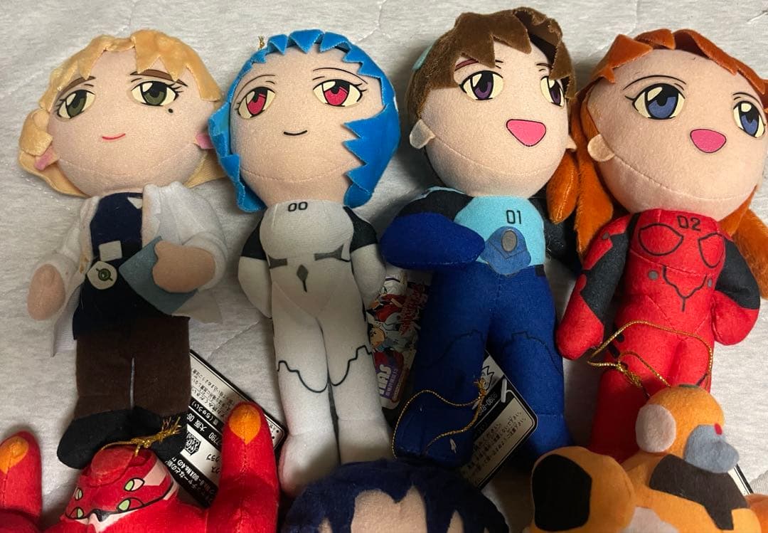 エヴァンゲリオン　セガぬいぐるみ7体セット