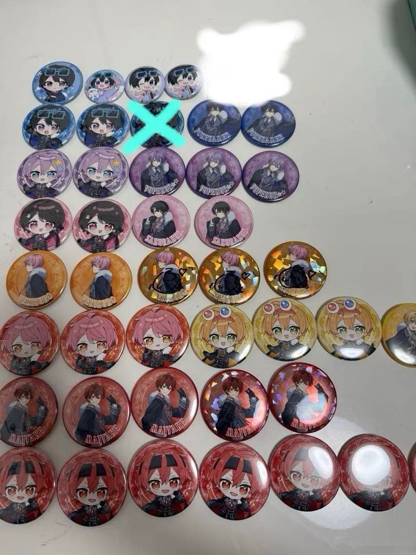 ちょこらび　缶バッチ　サイン入り