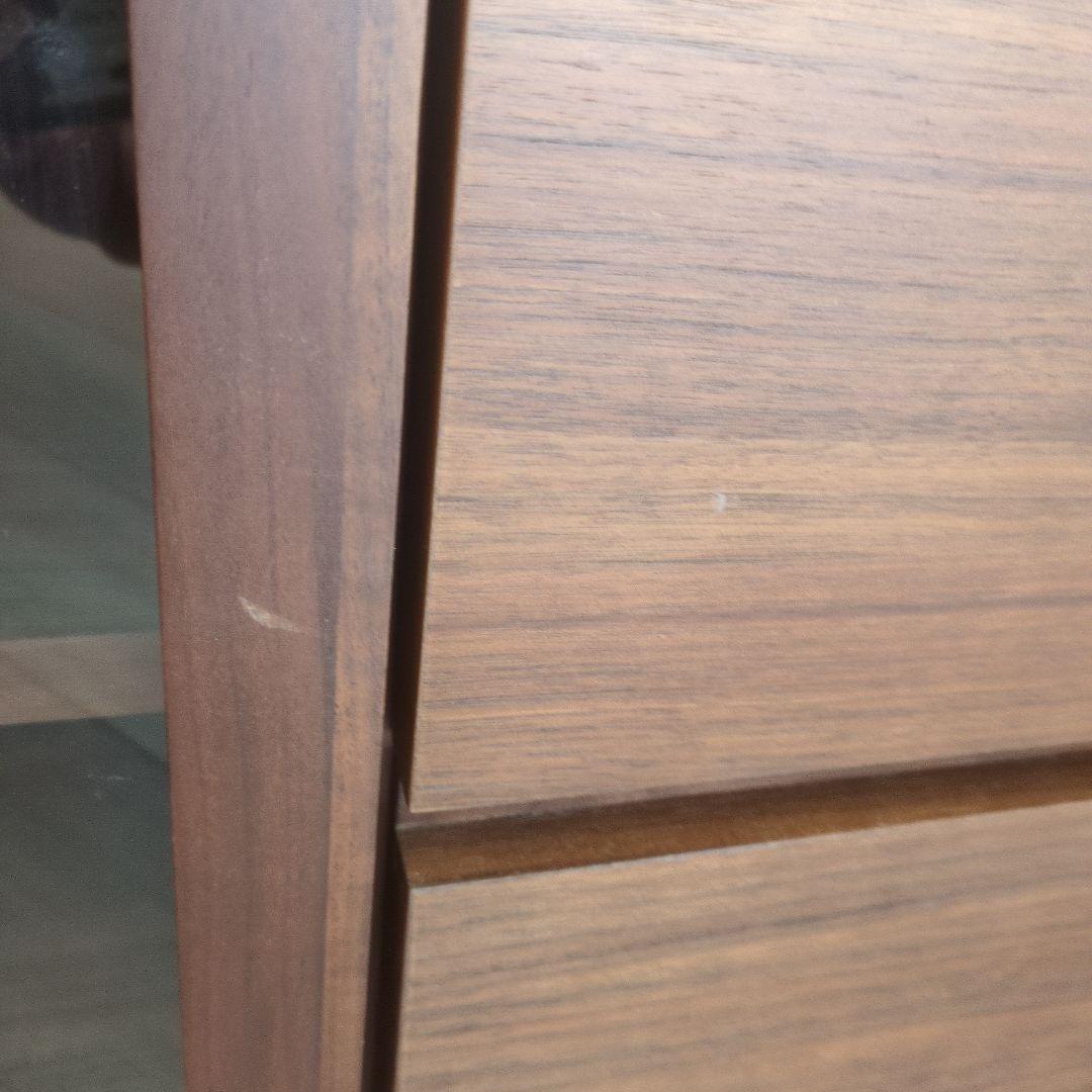 無印良品　木製ＡＶラック　テレビボード　テレビ台　ウォールナット材　幅110ｃｍ